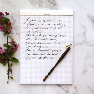 Rhodia's smooth paper is a dream to write on!