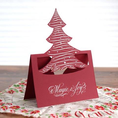 Stand-Up Tree Holiday Card Tutorial