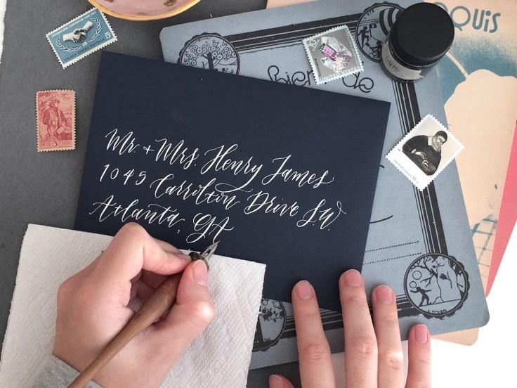 5 Tips for Creating Left-Handed Calligraphy (From a Lefty!) | The Postman's Knock