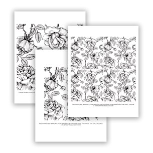 Vintage Roses Illustration Printable for Tracing/Collage | The Postman's Knock